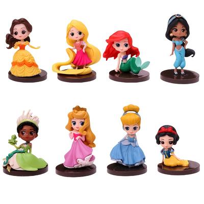 TEMU Officially Licensed 8pcs Princess Collectible Dolls Set (, , Cinderella & More) – Home Decor, Collecting & Gifts!, Home Decor Dolls | Dolls | Detailed , Princess Dolls