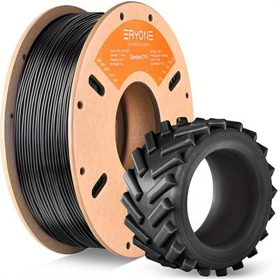 TEMU Eryone 1kg Tpu 3d Printing Supplies Filament For 3d Printer, 1.75mm +/ -0.03mm, 1kg(2.2lbs)/ Spool Image