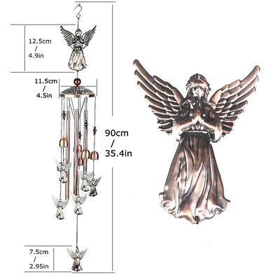 Pure Hand-Made Copper Wind Chimes,Animals Wind Chimes for Outside Clearance Copper Windchimes Outdoors Patio Decor House Warming Gifts Outdoor Wind Chimes Garden Decor for Outside Porch Yard Decoratio