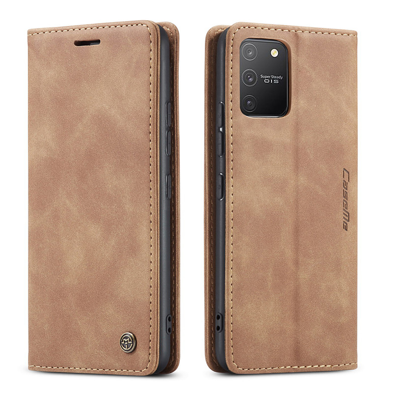 Phone Case For Samsung Galaxy S23 S22 S21 FE S21 Ultra Plus A54 A32 A52 Wallet Case with Stand Holder Flip Card Holder Solid Colored TPU PU Leather
