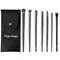 EYE Makeup Brushes Private Label Eye Shadow Eyeliner Eyebrow Brush Make Up Set Black Bag Portable