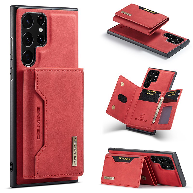 Phone Case For Samsung Galaxy S26 Ultra Plus S25 S24 S23 S22 Plus Ultra S23 FE A55 5G A35 5G A15 A14 Wallet Case Wallet Magnetic Full Body Protective PU Leather