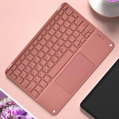 Wireless BT 3.0 Keyboard 59 Keys Ultra-slim Mini BT Keyboard with Touch Pad Support Android Windows iOS System for Laptop Phone Tablet