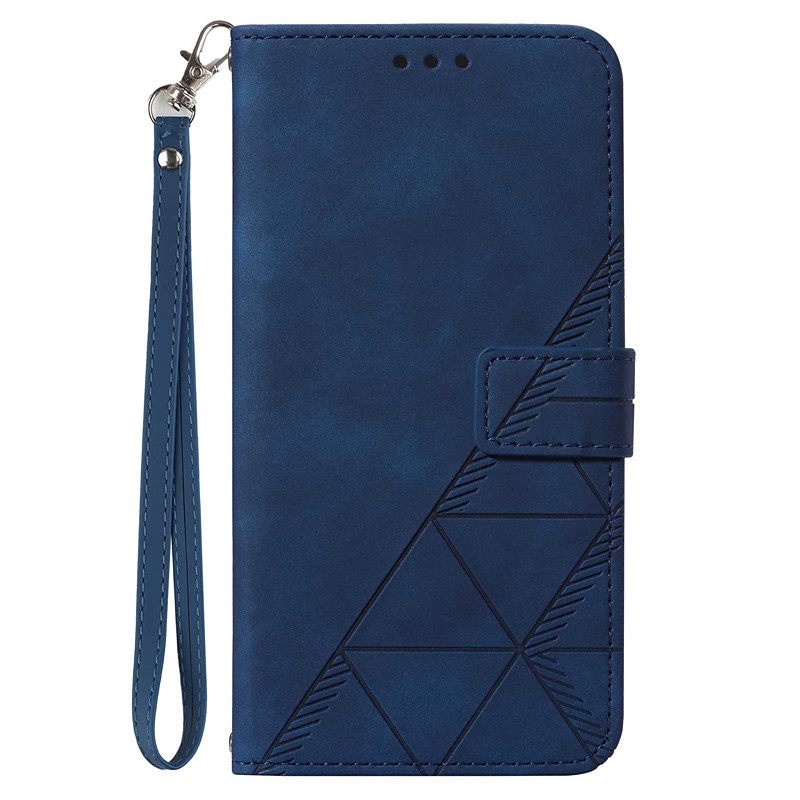 Phone Case For Samsung Galaxy S26 Ultra Plus S25 S24 S23 S22 S23 FE S21 Ultra Plus S20 A55 5G A35 5G Back Cover with Stand Holder with Wrist Strap Card Slot Retro TPU PU Leather
