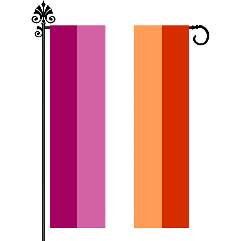June Pride Month Pride Month LGBT LGBTQ Garden Flag 12x18Inch Yard Flags, Small Garden Flags for Outside, Outdoor Flags, Holiday Garden Flags for All Seasons