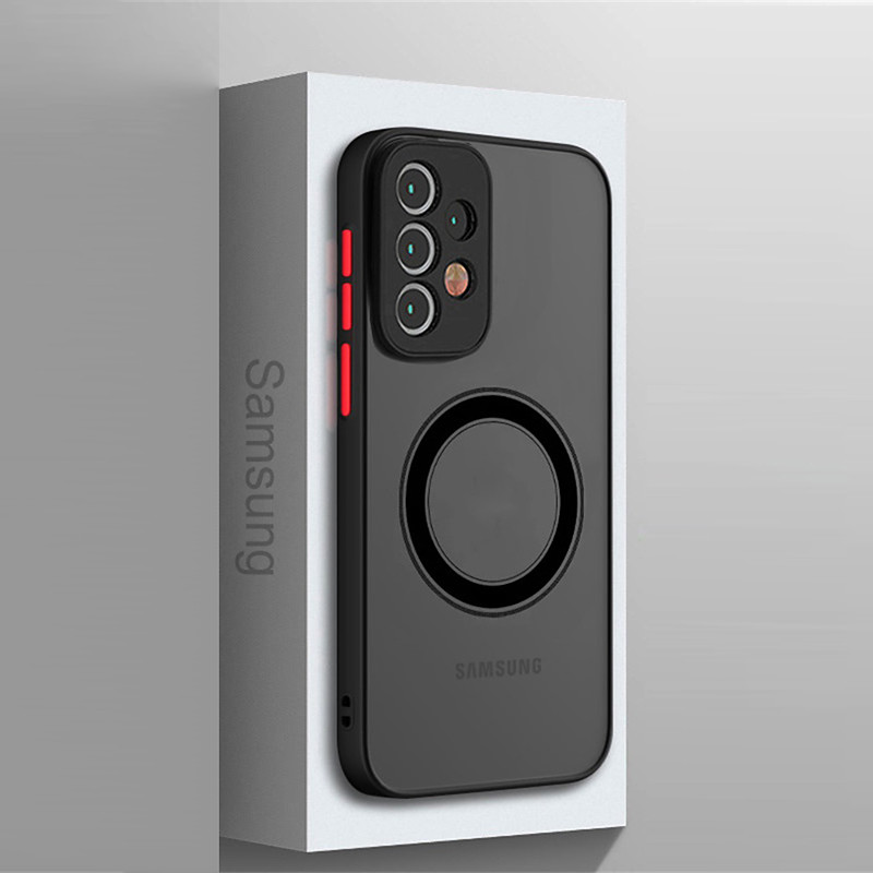 Phone Case For Samsung Galaxy S26 Ultra Plus S25 S24 S23 S22 S23 FE S21 Ultra Plus S20 A55 5G A35 5G With Magsafe Full Body Protective Shockproof PC