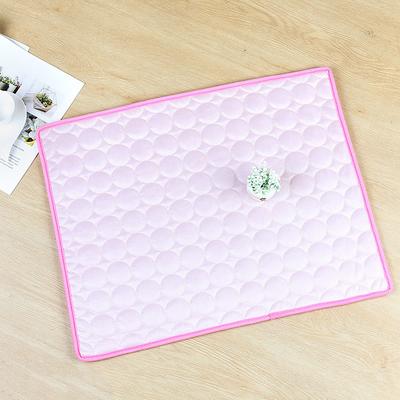 Dog Cooling Mat - Instant Cooling Pet Bed for Dogs Cats Non-Toxic Machine Washable Anti-Slip Bottom Cool Mat for Indoor Travel Use