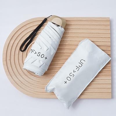 Mini Sun Umbrella Anti UV Parasol Portable Lightweight Women Men Sunshade Umbrella for Waterproof Travel Umbrellas