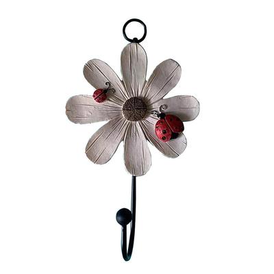 Garden Wall Hooks, Door-Back Coat Hooks, Resin Hooks for Home Decor