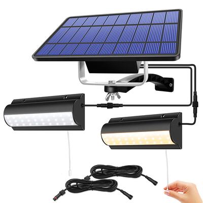 Solar Light Outdoor Pendant Light Automatic Sensor Switch Double Head Garden Lights Used In Gardens Yards Indoors Etc.