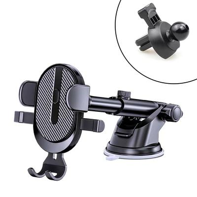 New Gravity Car Phone Holder Car Air Vent Hook Clip Mount Smartphone GPS Car Stand Bracket Support in Car 1PCS