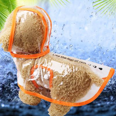 Cloth Pets Dog Rain Coat Raincoat Dog Rain Coat Dog Jacket Cat Rain Coat Transparent Waterproof Windproof All Seasons Waterproof Dog Clothing for Small Dog Medium Dog Large Dog