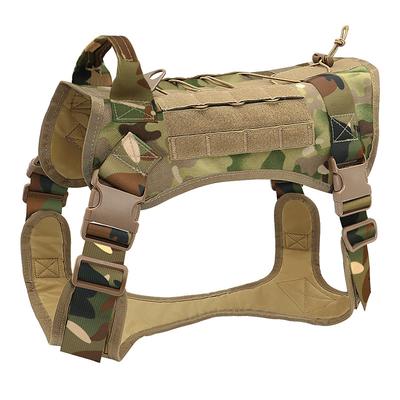Dog Pets - Tactical Harness Vest Durable Outdoor Hunting Running Medium Dog Large Dog 1 set