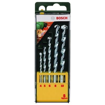 BOSCH Bohrer-Set 5 Steinbohrer Ø 4/5/6/8/10 mm Image