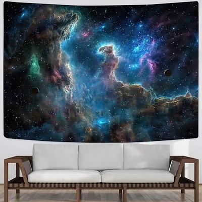 Outer Space Planets Tapestry Universe Galaxy Tapestry Wall Hanging for Bedroom Tapestry Beach Blanket College Dorm Home Decor