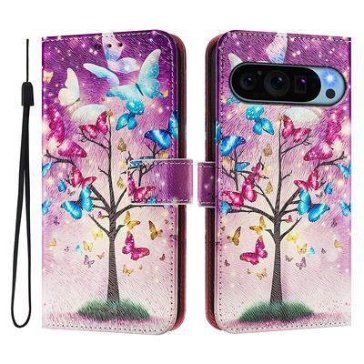 Phone Case For Google Pixel 9 Pro Pixel 9 Pro XL Pixel 8 Pro Pixel 8 Pixel 9 Pixel 7 Pixel 7 Pro Pixel 6 Pixel 6 Pro Wallet Case with Stand Holder Magnetic Full Body Protective Retro TPU PU Leather