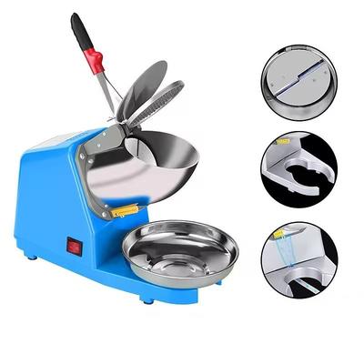 Electric Ice Crusher Crushed Ice Machine Snow Cone Maker with Stainless Steel Bowl Ice Shaver for Ice Cream, Cocktails, Cold Juice and Smoothies