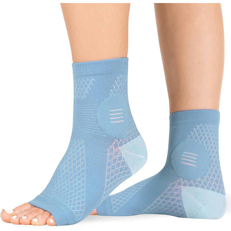 1 Pair Neuropathy Socks for Women and Men - Toeless Compression Socks Foot Neuropathy Socks, Peripheral Neuropathy Socks, Diabetic Neuropathy Socks, Arthritis Sock