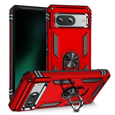 Phone Case For Google Pixel 9 Pro Pixel 9 Pro XL Pixel 8 Pro Pixel 8 Pixel 9 Pixel 7 Pixel 7 Pro Pixel 6 Pixel 6 Pro Back Cover Ring Holder Magnetic Shockproof Retro TPU PC