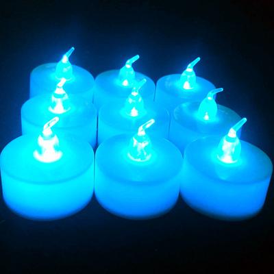LED Candles Tea Lights Flameless Candles Christmas/Halloween Decoration LED Candles Pack Lasts 2X Longer Realistic Tea Lights Tealights Battery Operated Candles Unscented Batteries Included 12/24/50