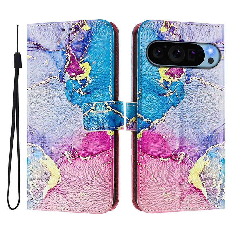 Phone Case For Google Pixel 9 Pro Pixel 9 Pro XL Pixel 8 Pro Pixel 8 Pixel 9 Pixel 7 Pixel 7 Pro Pixel 6 Pixel 6 Pro Wallet Case with Stand Holder Magnetic Full Body Protective Retro TPU PU Leather