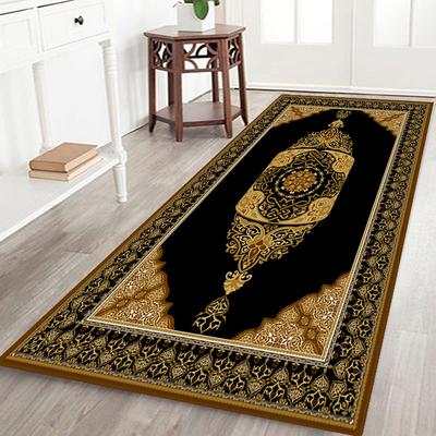 Muslim Prayer Rug Flannel Bathroom Carpets Rugs Bath Mat Bath Rugs Anti-Slip Kitchen Mats Bathroom Mat Bathroom Carpets for Halloween Decoration