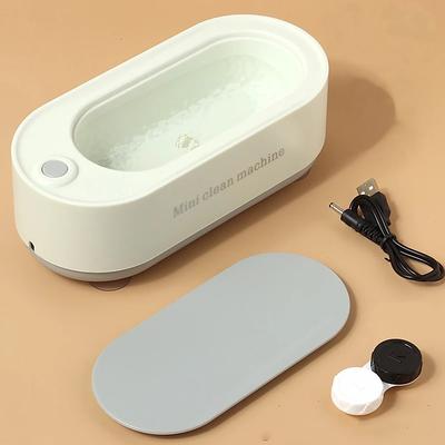 2022 Ultrasonic Cleaning Machine USB Mini Office Glasses Watch Jewelry Cleaning Multifunctional Cleaning Machine High Frequency Vibration Cleaning