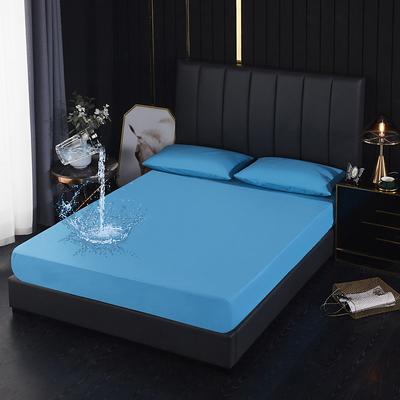 Queen Full King Protective Bed Cover Waterproof Mattress Protector Fitted Sheet Bed Protector Soft Fitted Sheet Breathable Comfortable 5-Sided Protection Against Bugs Dust Mites