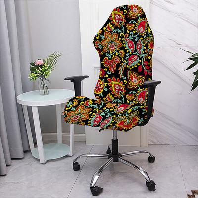 Office Chair Cover Gaming Chair Covers Stretch Washable Computer Chair Slipcovers for Armchair, Swivel Chair, Gaming Chair,Computer boss Chair Floral Printed