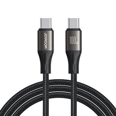 1 Pack Joyroom USB C Cable 30W 3.9ft USB C to USB C 3 A Fast Charging Nylon Braided For Samsung Xiaomi Huawei Phone Accessory