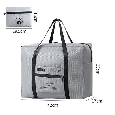Weekender Bag Travel Duffel Bag with Shoe Compartment, Gym Bag with Wet Dry Separation for Women Men, Large Capacity Shoulder Tote, Business Trip Gym Storage Bag, Portable Maternity Organizer