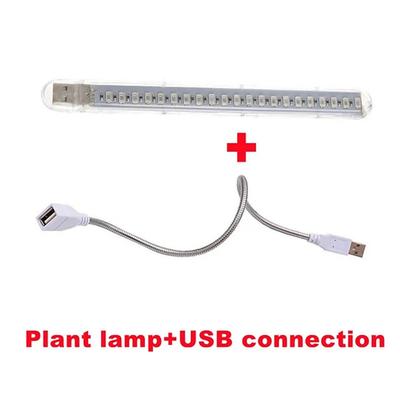 2pcs 1pcs Led Grow Light 21 leds USB Portable LED Plant Grow Light DC5V Full Spectrum Phyto Lamp Rotation Flexible Light Indoor