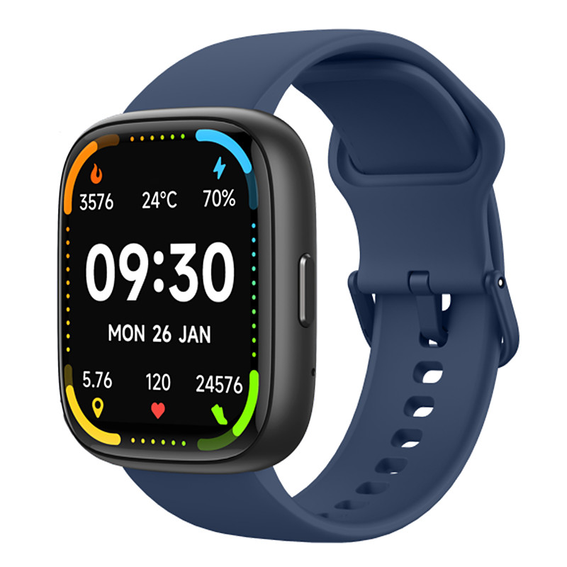 696 IDW26 Smart Watch 1.83 inch Smart Band Fitness Bracelet Bluetooth Call Reminder Sleep Tracker Sedentary Reminder Compatible with Android iOS Unisex Hands-Free Calls Message Reminder IPX-0 40mm