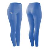 Women's Compression Pants Running Tights Leggings with Phone Pocket Base Layer Street Athletic Athleisure Winter Breathable Soft Compression Fitness Gym Workout Running Sportswear Activewear Solid