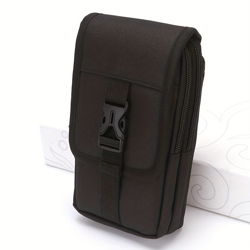 Cell Phone Bag Outdoor Tactical Waist Bag Wear Belt Cell Phone Waist Bag Wear-resistant Construction Site Waist Bag Cell Phone Bag