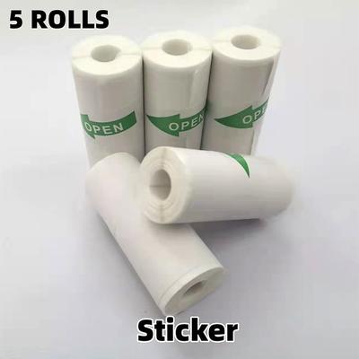 Mini Pocket Printer Bluetooth Photo Picture HD Label Student Thermal Paper Student Wrong Question Mini Portable Printer For Learning