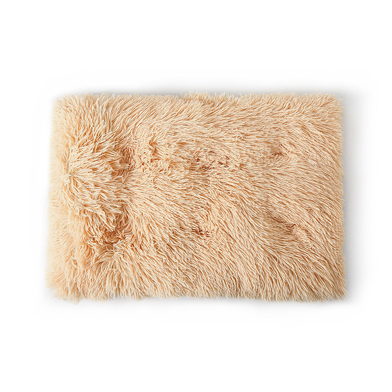 Pet Mat Dog Mat Long Plush Winter Warm Sleep Pet Mat Dog Bed Comfortable Cat Nest Dog Nest Pet Supplies