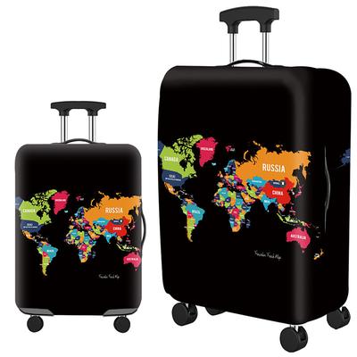 Durable Travel Luggage Cover, Dacron Elastic Suitcase Cover Protector, Foldable Washable Luggage Cover Protector