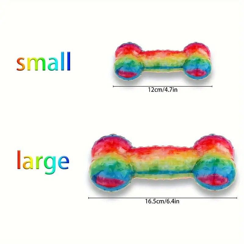 Chew Toy Interactive Toy Squeak Toy with Durable Pet Exercise Teething Toy for Dog Indoor Outdoor Pet Play