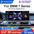 Per BMW Serie 7 F01 F02 2009-2015 Schermo da 12,8 pollici 2400*900 Android 13 Autoradio Wireless