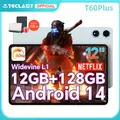 Teclast T60 Plus Tablet 12" 90Hz Display 2K Android 14 MTK G88 Octa-Core Max 16GB RAM 128GB ROM Widevine L1 4G LTE GPS 8000mAh