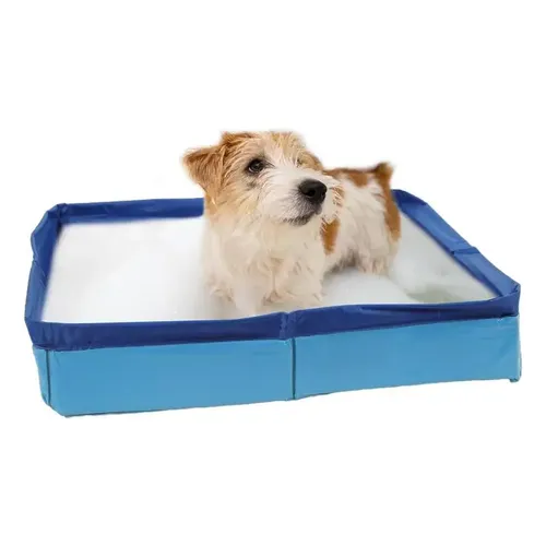 Piscine pliante en PVC pour chien, baignoire antidérapante et gonflable pour chiot de compagnie, pour petits chiots et chats, autre