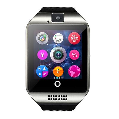 Q18 Smart Watch 1.54'' Smartwatch Fitness Running Watch with Camera and Sim Card Bluetooth Pedometer Call Sedentary Message Reminder Step Tracker Compatible with Android iOS Hands-Free Calls Unisex