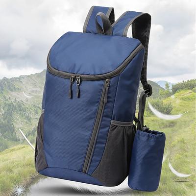 Lightweight Waterproof Hiking Backpack – Large Capacity Outdoor Travel Rucksack with Water Bottle Holder, Durable Camping Daypack for Men Women