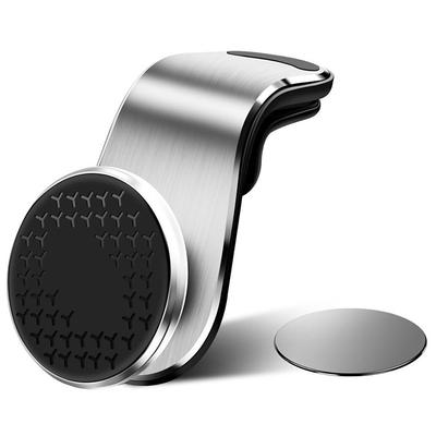 Magnetic Car Phone Holder, Universal Air Vent Mount, GPS Bracket for iPhone Samsung Huawei, 360° Rotation
