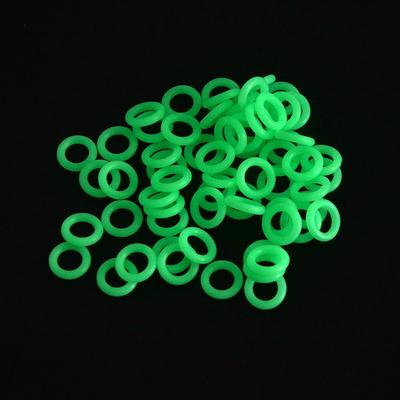 50Pcs/Pack Camping Nail Night Vision Luminous Ring Round Multi-functional Tents Accessories