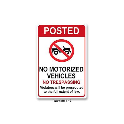 1pc Warning Metal Tin Sign No Trespassing Signs Private Property, Metal 24 Hour Video Surveillance Signs Security Camera Sign For Home Outdoor Property Yard Business Driveway Alert 20x30cm/8''x12''