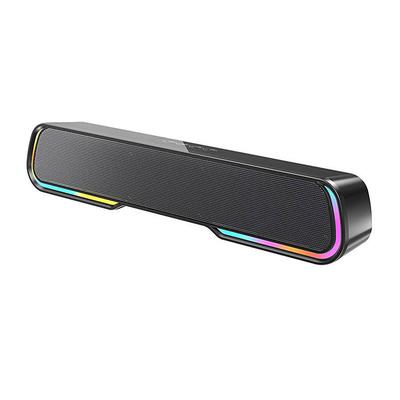 RGB Light Wireless Bluetooth Soundbar Hi-Fi Stereo Speaker Upgraded Version Of High Sound Quality For SmartPhone/Tablet/Computer TVHome Theater TV Strong Bass Sound Bar With Remote Control