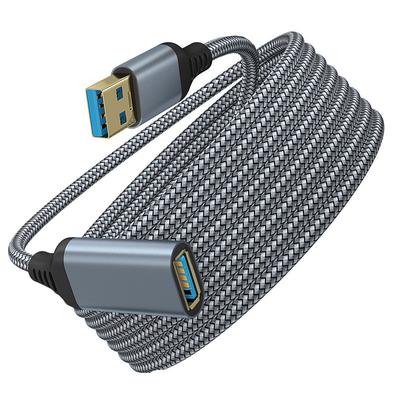 Nylon Braided USB 3.0 Male To Female High-speed Transmission Data Cable Computer Hard Drive Camera Printer Extension Cable