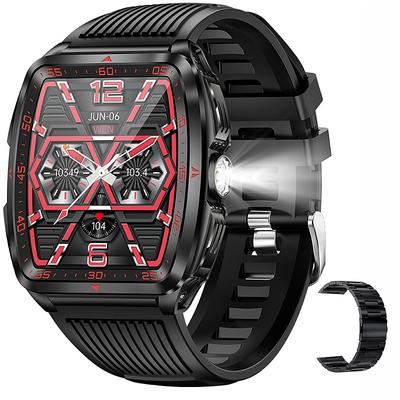 2025 New For Smart Watch Men IP68 5ATM Outdoor Sports Fitness Tracker Health Monitor 1.8 Inch BT Call Smartwatch
